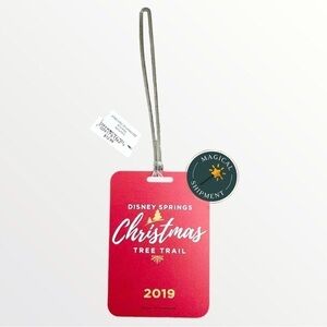 Disney Parks - Disney Springs - 2019 Christmas Tree Trail - Luggage Tag